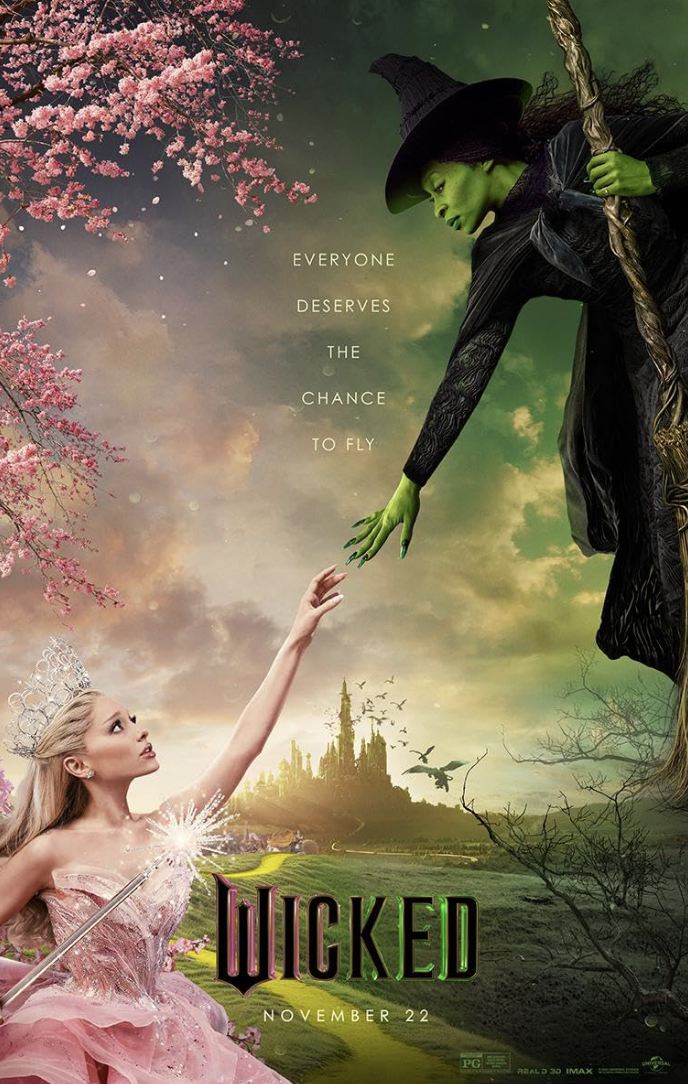 Wicked (2024) Movie poster. (Photo source IMDB)